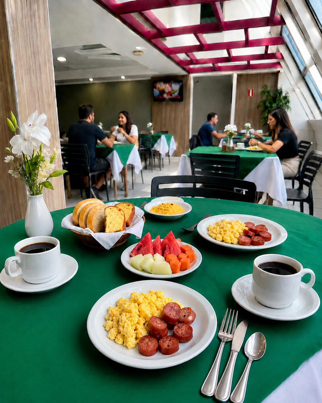 Café da manhã buffet